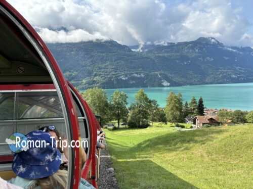 スイスの登山鉄道にのってひとり旅した時の絶景