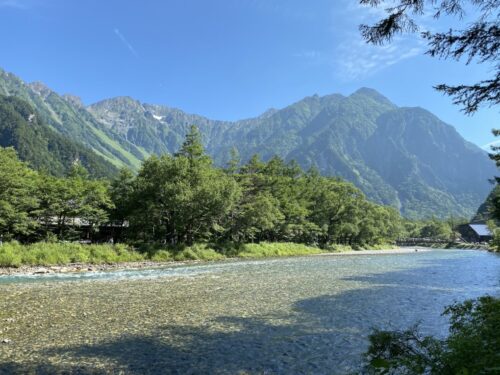 上高地の景色