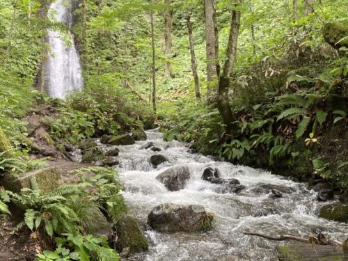 奥入瀬渓流にある名所、雲井の滝