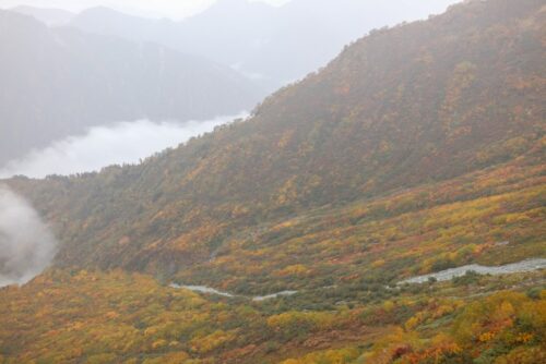 曇天の大観峰