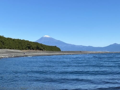 三保の松原と富士山