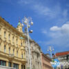 Trg bana Jelačića - Main Square in Zagreb for a solo trip sightseeing