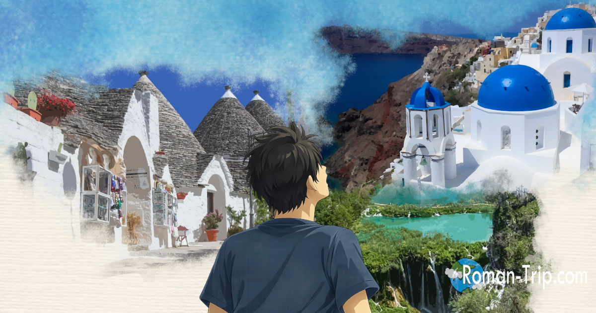 世界が小さくなったと感じた瞬間。「いつかこの絶景を見に行きたい」とノートに書き留めていた夢が、旅を通して現実になった記憶。/ The moment the world felt smaller — a long-held dream written in a notebook finally coming true through travel, standing before the breathtaking scenery I once vowed to see.